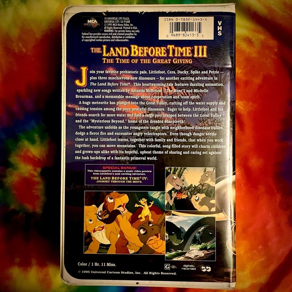 Cartoon Classics VHS Collector Set - 5 Clamshell Cased Films!! - Picture 3 of 14